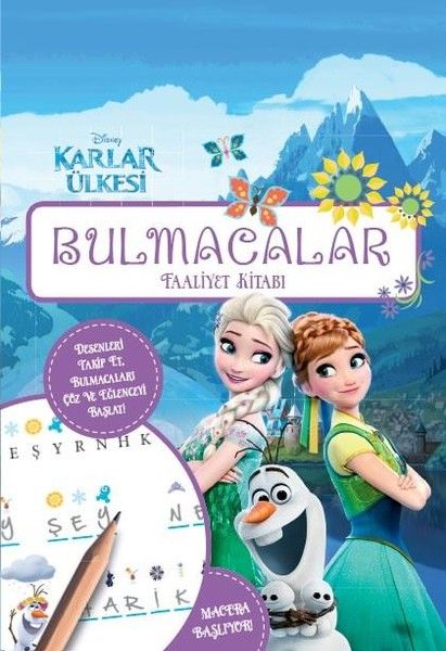 Karlar Ülkesi  Bulmacalar Faaliyet Kitabı