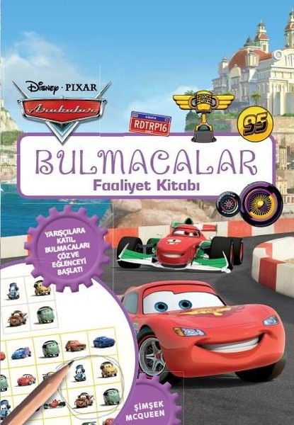 Arabalar  Bulmacalar Faaliyet Kitabı