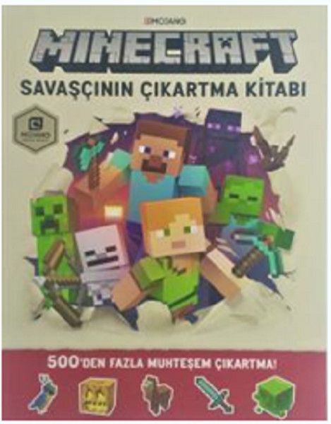 Minecraft Savaşçının Çıkartma Kitabı