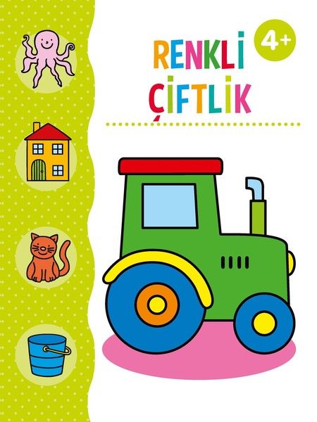 Renkli Çiftlik Boyama Kitabı