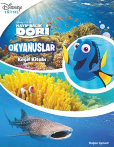 Disney Kayıp Balık Dory  Okyanuslar  Keşif Kitabı