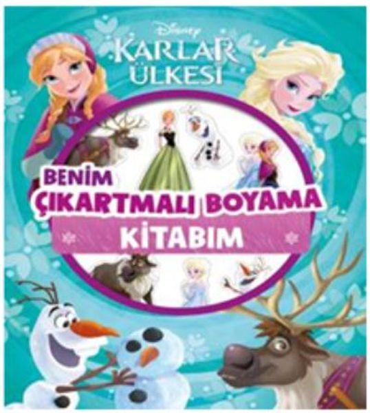 Disney Karlar Ülkesi Benim Çıkartmalı Boyama Kitabım