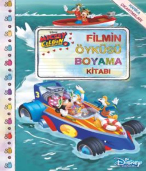 Mickey Çılgın Yarışçılar  Filmin Öyküsü Boyama Kitabı