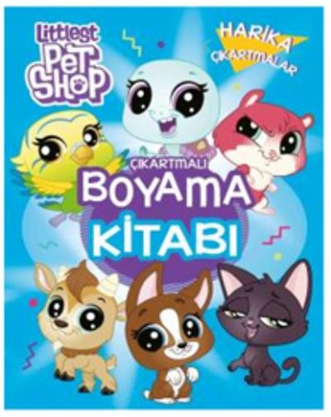 Littlest Pet Shop Çıkartmalı Boyama Kitabı