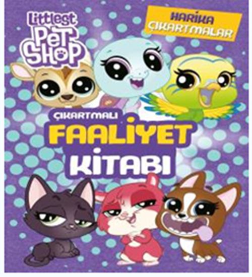 Littlest Pet Shop Çıkartmalı Faaliyet Kitabı