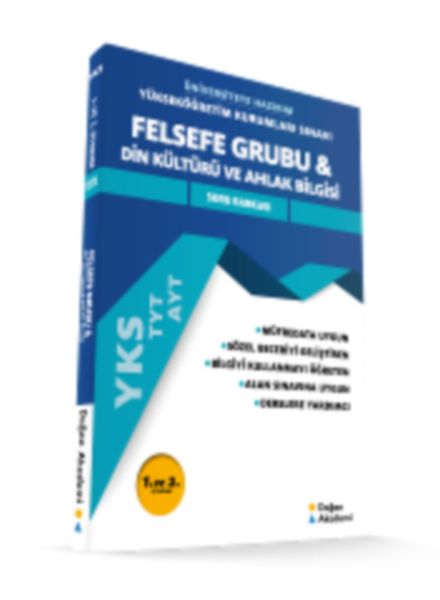 Doğan Akademi TYTAYT Felsefe Grubu  Din Kültürü ve Ahlak Bilgisi Soru Bankası