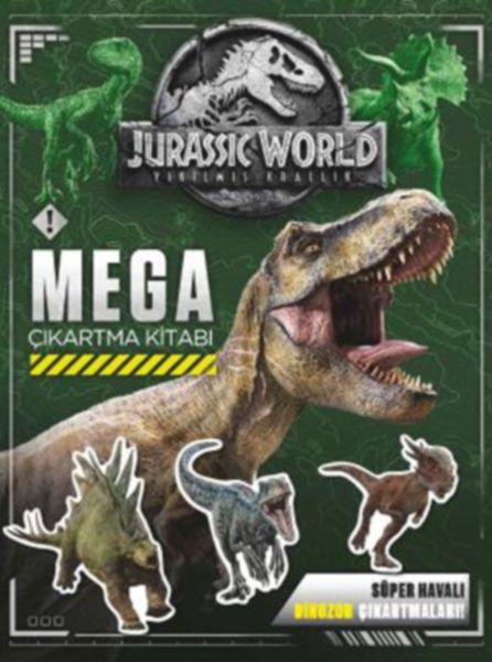 Jurassic World  Mega Çıkartma Kitabı