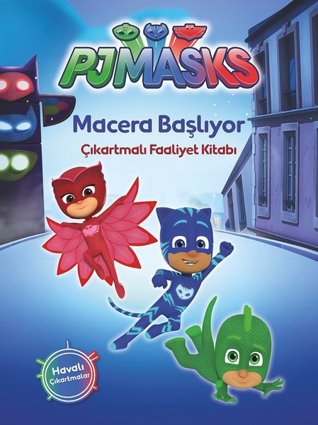 PjmasksMacera BaşlıyorÇıkartmalı Faaliyet Kitabı