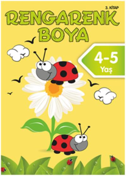 Rengarenk Boya 45 Yaş 3 Kitap