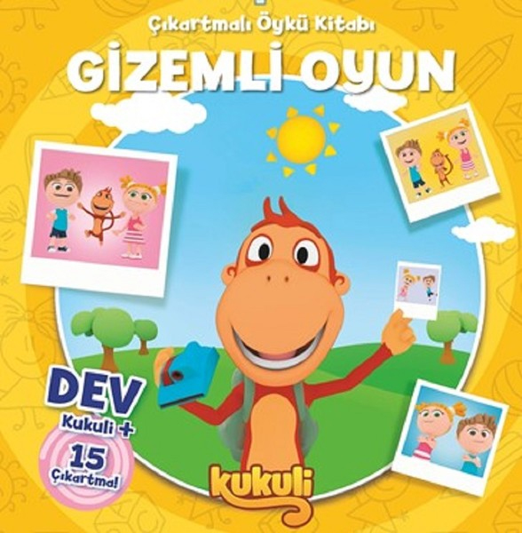 KukuliGizemli OyunÇıkartmalı Öykü Kitabı