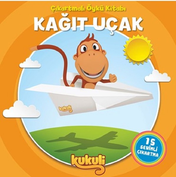 KukuliKağıt UçakÇıkartmalı Öykü Kitabı