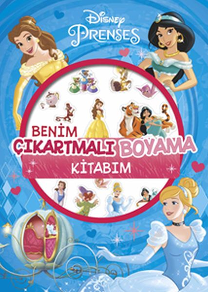 Disney Prenses Benim Çıkartmalı Boyama Kitabım