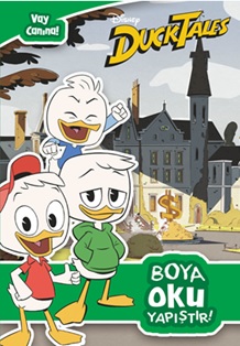 Disney Duck Tales  Vay Canına  Boya Oku Yapıştır