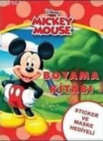 Mickey Roadster Çıkartmalı Boyama Kitabı  Kampanyalı