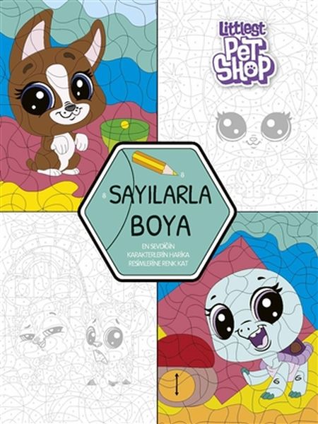 Sayılarla Boya  Littlest Pet Shop