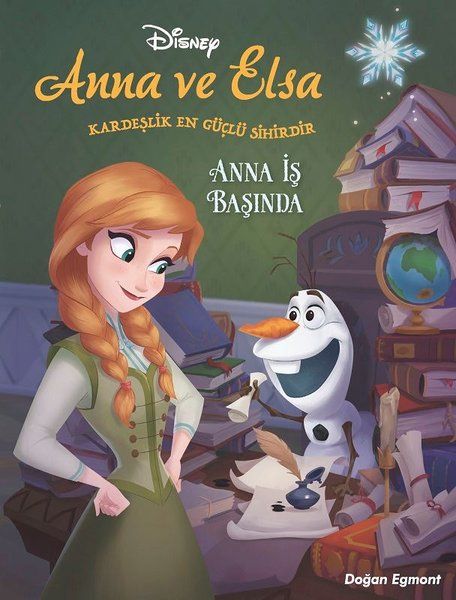 Anna İş Başında  Disney Karlar Ülkesi Anna ve Elsa