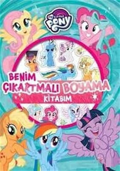 My Little Pony  Benim Çıkartmalı Boyama Kitabım