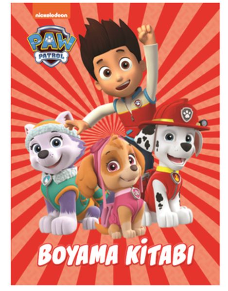 Paw Patrol  Boyama Kitabı