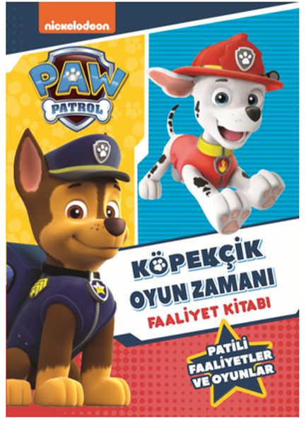 Paw Patrol  Köpekçik Oyun Zamanı Faaliyet Kitabı