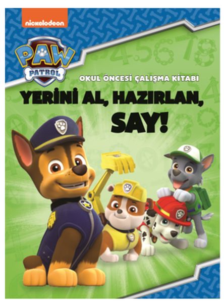 Paw Patrol  Okul Öncesi Çalışma Kitabı