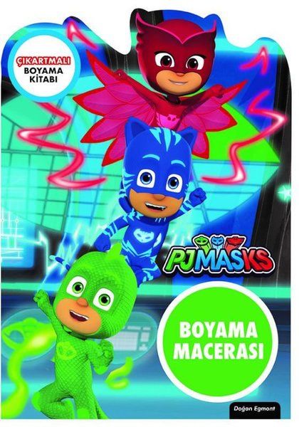 Pjmasks Özel Kesimli Boyama Macerası