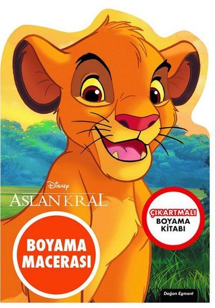 Disney Arslan Kral Özel Kesimli Boyama Macerası