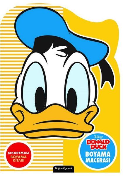 Disney Donald Duck Özel Kesimli Boyama Macerası