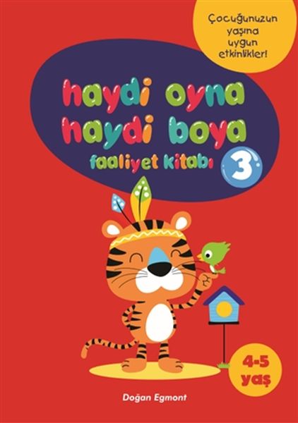 Haydi Oyna Haydi Boya Faaliyet Kitabı 3 45 Yaş