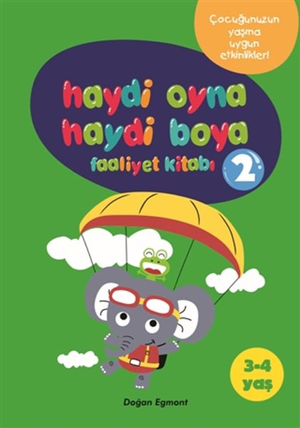 Haydi Oyna Haydi Boya Faaliyet Kitabı 2 34 Yaş