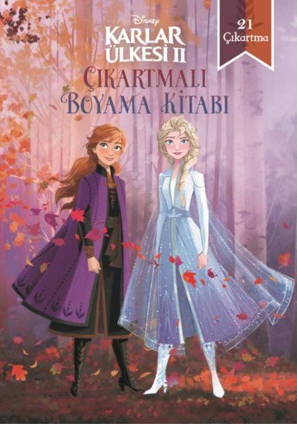 Disney Karlar Ülkesi 2  Çıkartmalı Boyama Kitabı