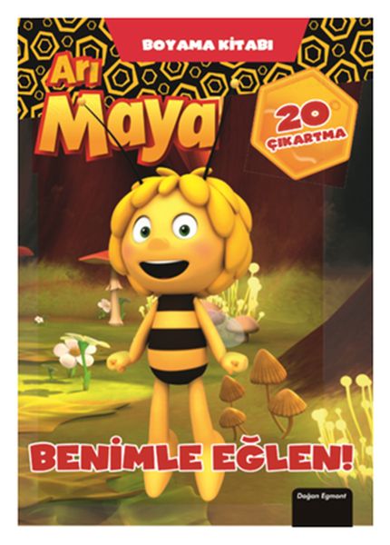 Arı Maya Benimle Eğlen  Boyama Kitabı