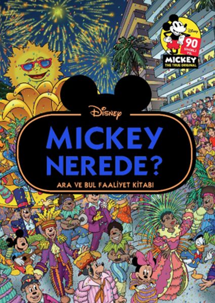 Disney Mickey Nerede  Ara ve Bul Faaliyet Kitabı