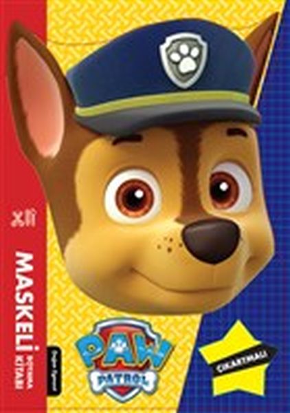 Paw Patrol  Maskeli Boyama Kitabı