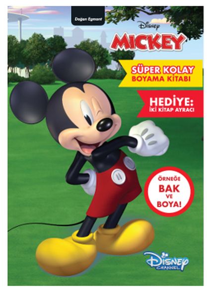 Disney Mickey Süper Kolay Boyama Kitabı