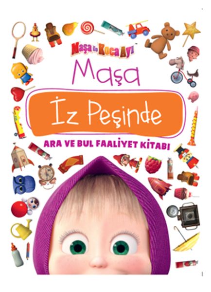 Maşa İle Koca Ayı  Maşa İz Peşinde  Ara ve Bul Faaliyet Kitabı