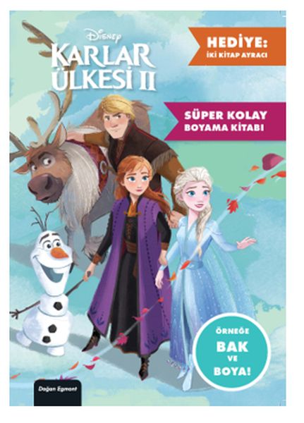 Disney Karlar Ülkesi 2  Süper Kolay Boyama Kitabı