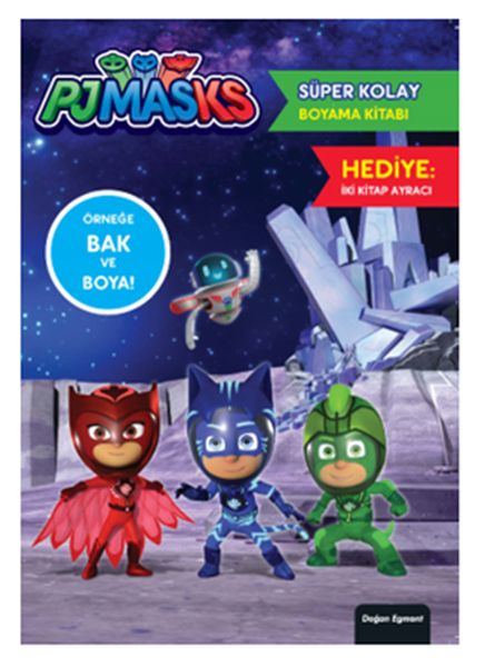 Pjmasks Süper Kolay Boyama Kitabı