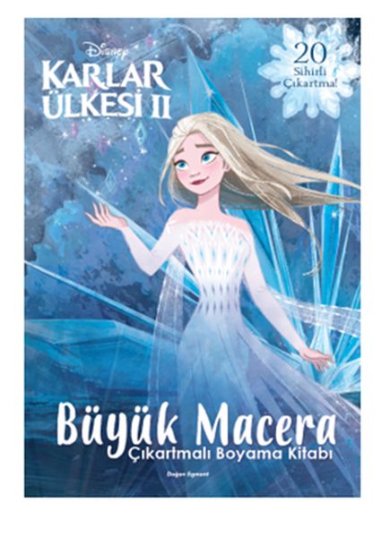 Disney Karlar Ülkesi 2  Büyük Macera Çıkartmalı Boyama Kitabı