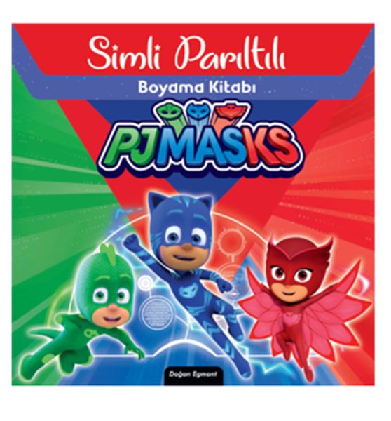 Pjmasks Simli Parıltılı Boyama Kitabı