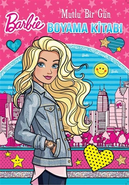 Barbie Mutlu Bir Gün Boyama Kitabı