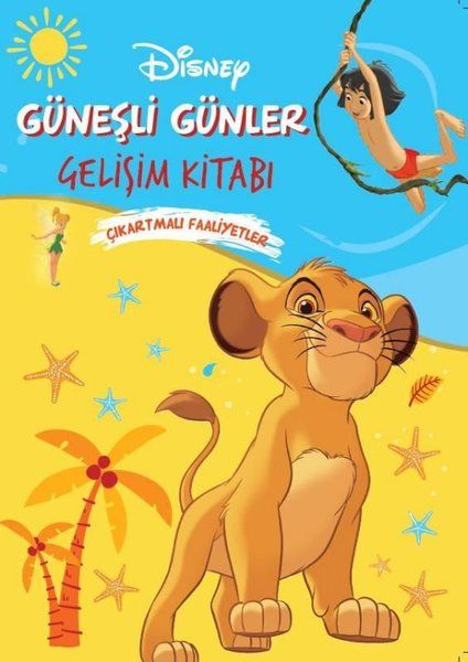 Disney Güneşli Günler Gelişim Kitabı Çıkartmalı Faaliyetler