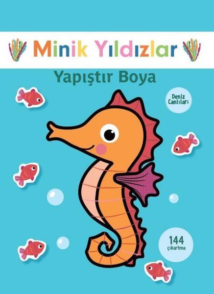 Deniz Canlıları Yapıştır Boya  Minik Yıldızlar