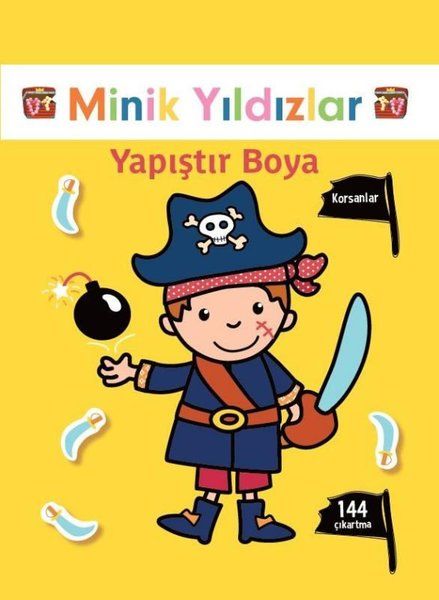 Korsanlar Yapıştır Boya  Minik Yıldızlar