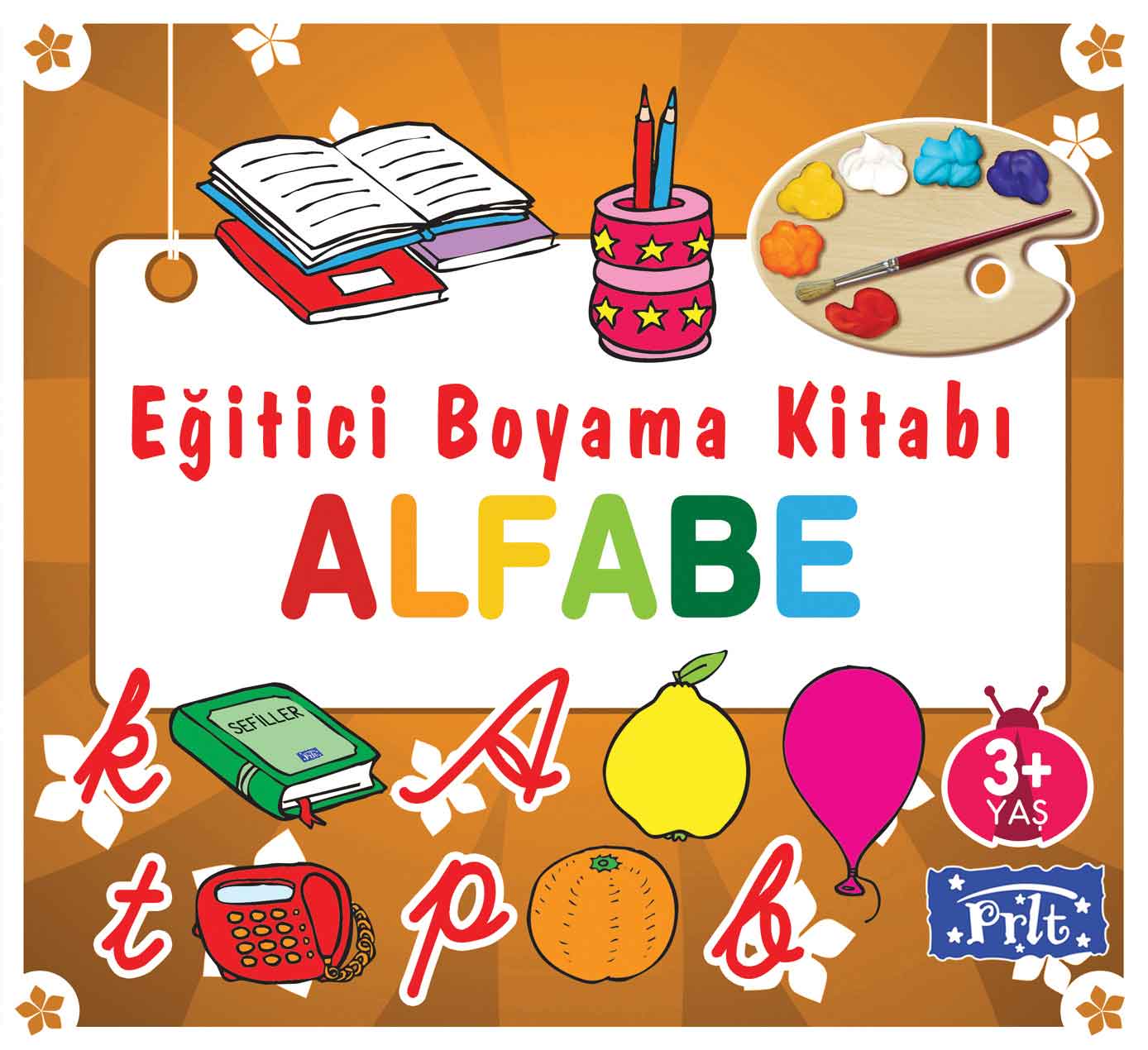 Eğitici Boyama Kitabı  Alfabe