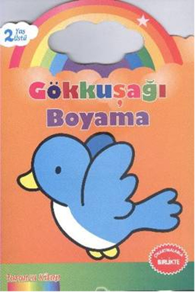 Gökkuşağı Boyama Turuncu Kitap