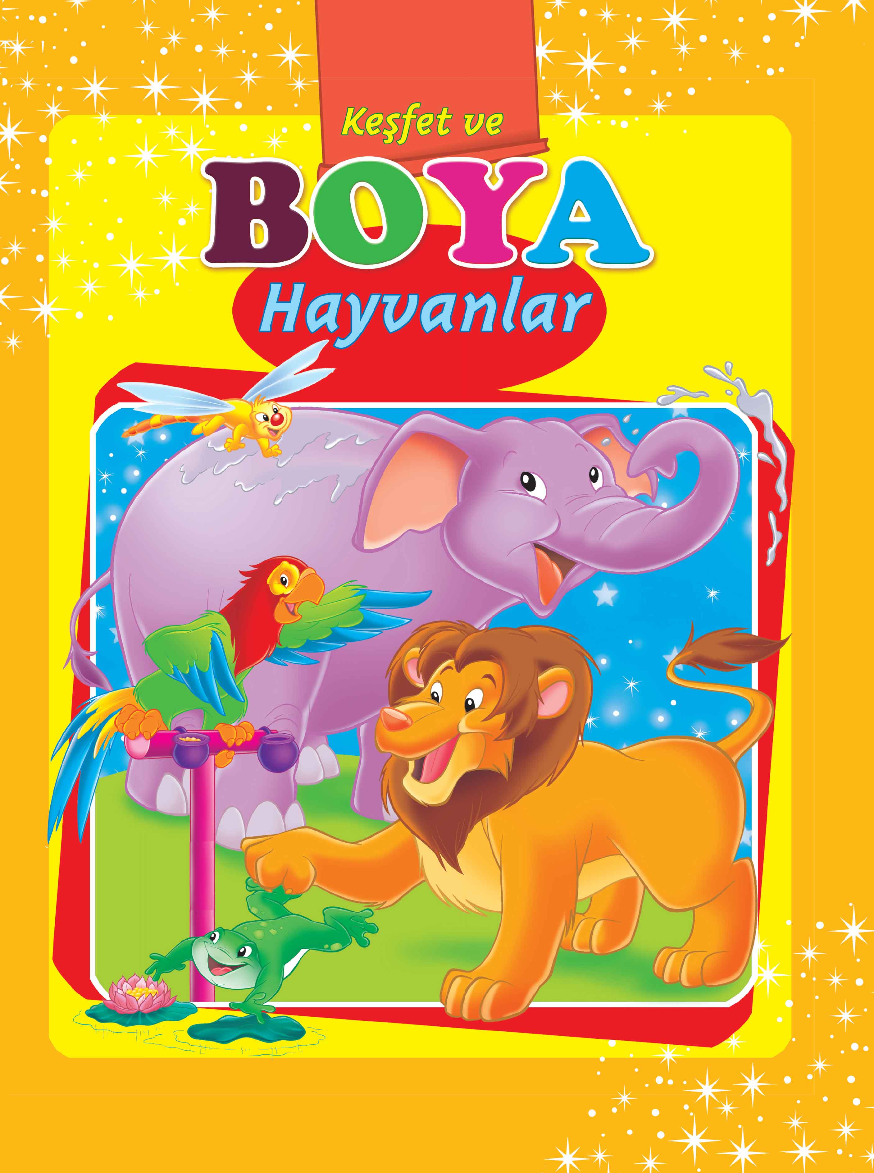 Hayvanlar  Keşfet ve Boya