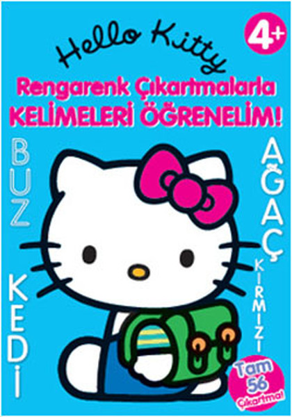 Hello Kitty Rengarenk Çıkartmalarla Kelimeleri Öğrenelim