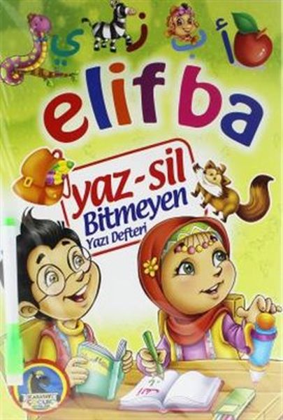 YazSil ElifBa Bitmeyen Yazı Defteri