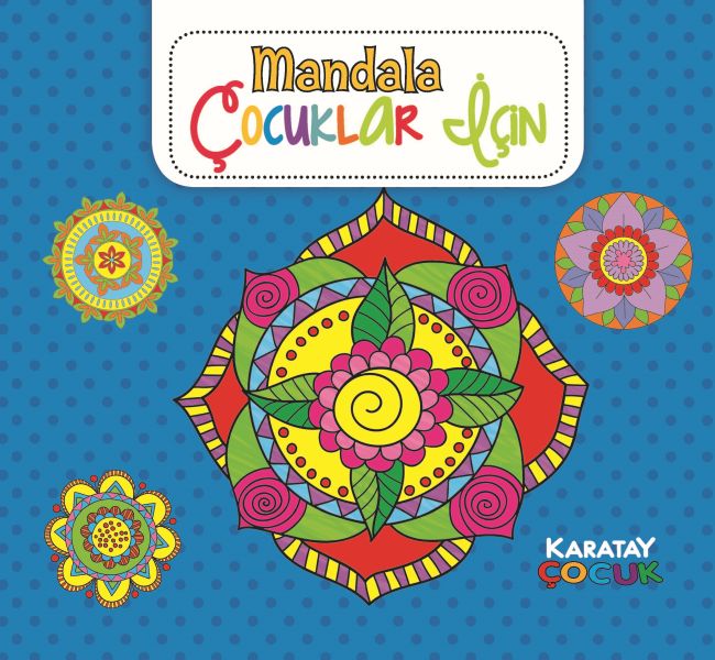 Mandala Çocuklar İçin  Mavi