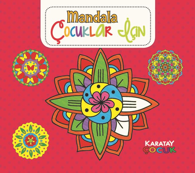 Mandala Çocuklar İçin  Pembe